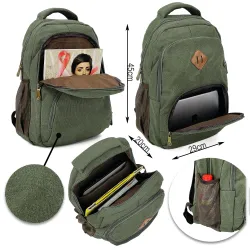 Ref:0138 / MOCHILA LONA - Mochilas para Mujer al por Mayor