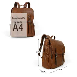 Ref:PB-18 / MOCHILA POLIPIEL HOMBRE - Mochilas para Mujer al