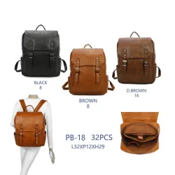Ref:PB-18 / MOCHILA POLIPIEL HOMBRE - Mochilas para Mujer al