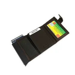 REF:120002 / CARTERA TAJETERO PIEL CORDERO [RFID]