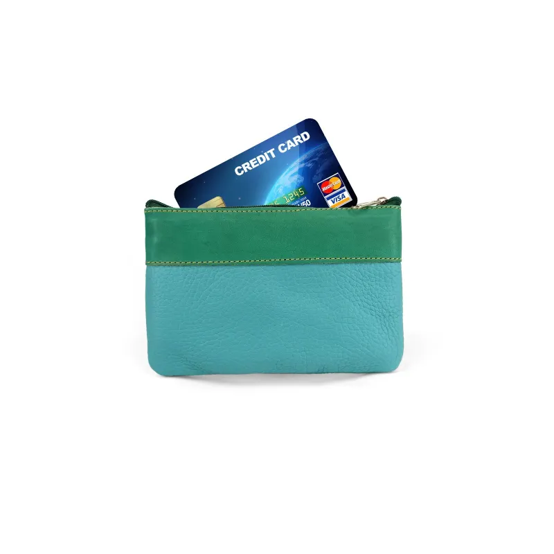 REF: N1000 / CARTERA DE CUERO UN CREMALLERA