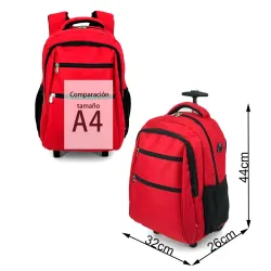 REF:333 / MOCHILA CON RUEDA - Mochilas para Mujer al por Mayor