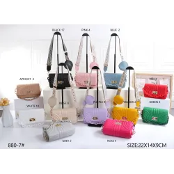 REF:880-7 / BANDOLERA MODA ,CORREA ANCHA CON MONEDERO