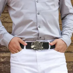 CINTURON HOMBRE DE HEBILLA AUTOMATICO TOTEMS ESPECIALES