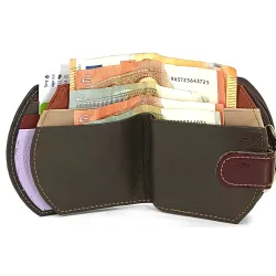 Cartera mosaico de cuero