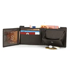 CARTERA DE PIEL RFID. DISENA PLX