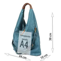 BOLSOS MUJER DE POLIPIEL.JUEGO DOS PIEZAS.