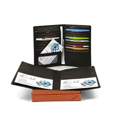 Ref:POCH3001 / Cartera hombre cuero MOD Frances