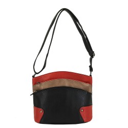 REF:C8326 / BOLSOS MUJER TRES CREMALLERA