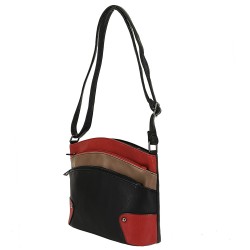 REF:C8326 / BOLSOS MUJER TRES CREMALLERA