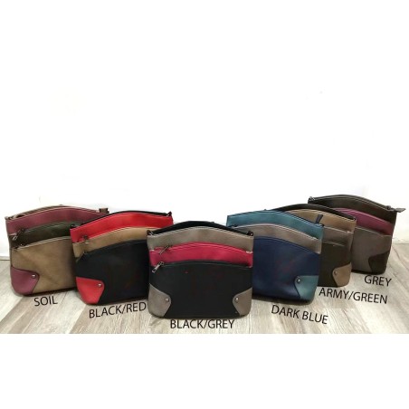 REF:C8326 / BOLSOS MUJER TRES CREMALLERA