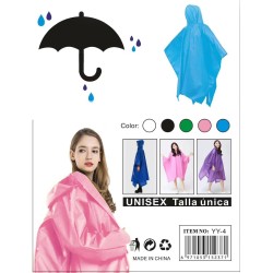 REF:YY-4 / PONCHO IMPERMEABLE