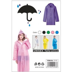 REF:YY-5 / PONCHO IMPERMEABLE