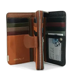 CARTERA DE PIEL MOSAICO