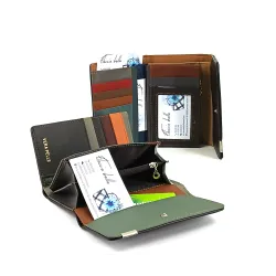 CARTERA DE PIEL MOSAICO