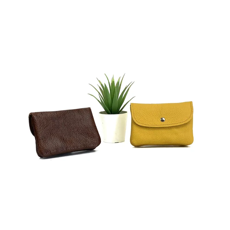 MONEDERO PIEL CREMALLERA CON SOLAPA "2023"(Sin embalaje)