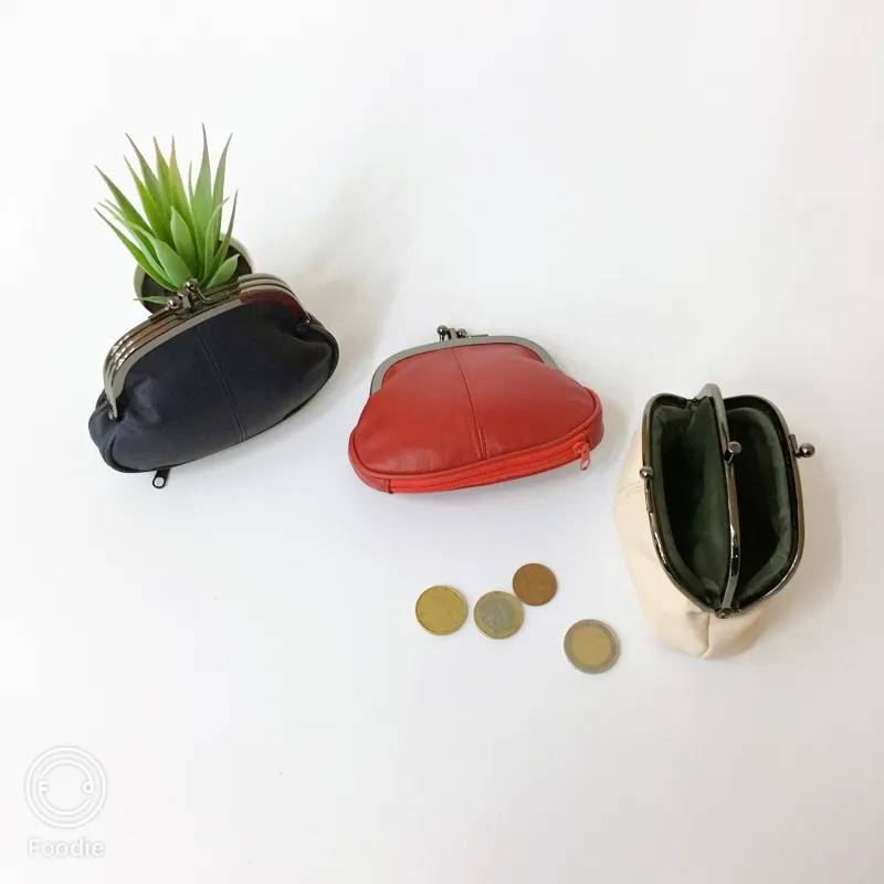 Ref:193087  MONEDERO PIEL CLIP