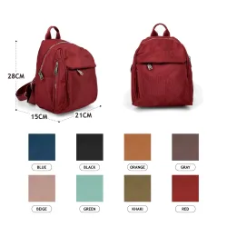 REF:6538 / MOCHILA DE TELA.MODA[EB]