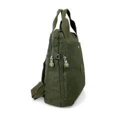 REF:0705 / MOCHILA MUJER DE TELA.CLASICO.【KP】