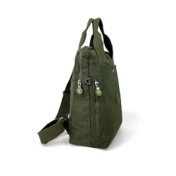 REF:0705 / MOCHILA MUJER DE TELA.CLASICO.【KP】