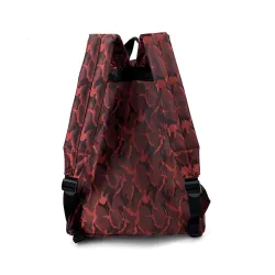 REF:6818 / MOCHILA DE ESCOLA.DE TELA.CAMUFLAJE 3D.