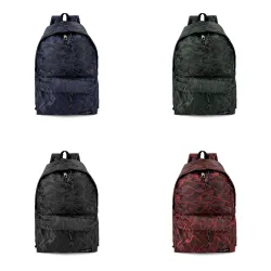 REF:6818 / MOCHILA DE ESCOLA.DE TELA.CAMUFLAJE 3D.