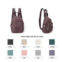 REF:4532 / MOCHILA DE TELA.MODA[EB]