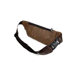 REF:603 / Rinonera cuero.patchwork de cuero