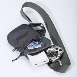 REF:1533 / BANDOLERA HOMBRE DE TELA.CLASICO.