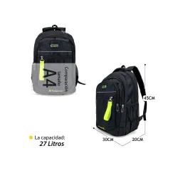 REF:8779 / MOCHILA DE ESCOLA.CLASICO.