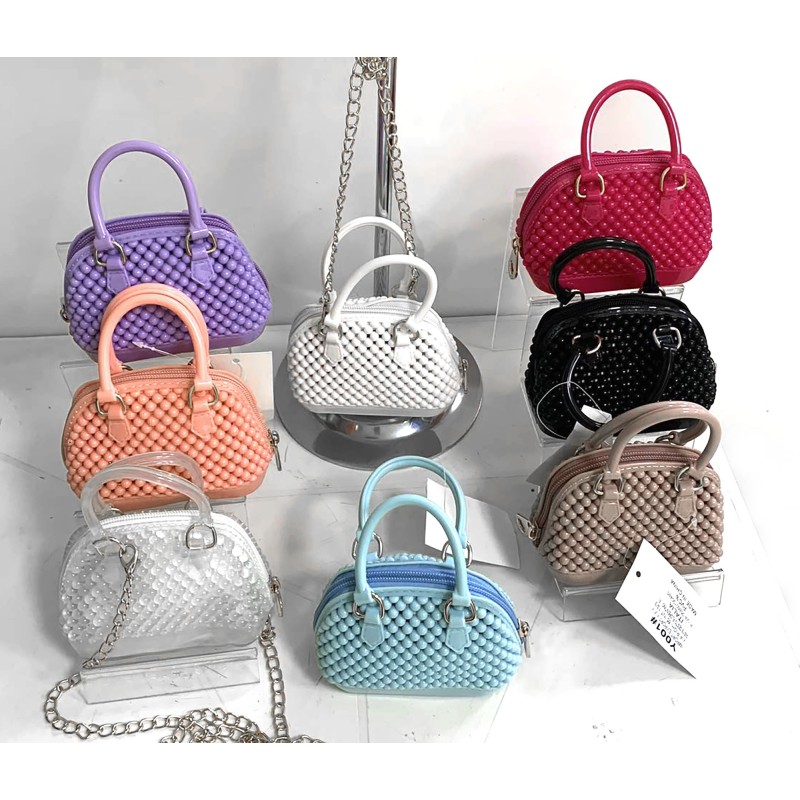 Ref:Y001 / MINI BOLSO DE CAUCHO