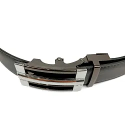 REF:PB627 / CINTURON CUERO HEBILLA REVERSIBLE.