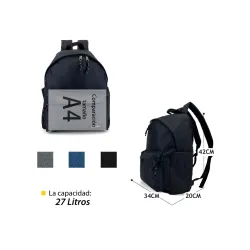 REF:9919 / MOCHILA ESCLOLA CLASICO, PEQUENO.