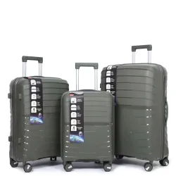 REF:175 / MALETAS JUEGO TRES PIEZA.POLYPROPYLENE(PP)