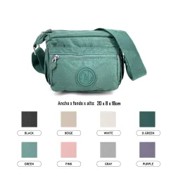 REF:9872 / BANDOLERA DE TELA.MODA[EB]