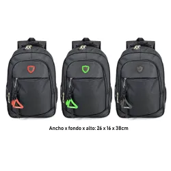 REF:8090-8 / MOCHILA DE ESCOLA.CLASICO.