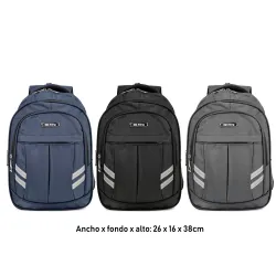 REF:2026 / MOCHILA DE ESCOLA.CLASICO.