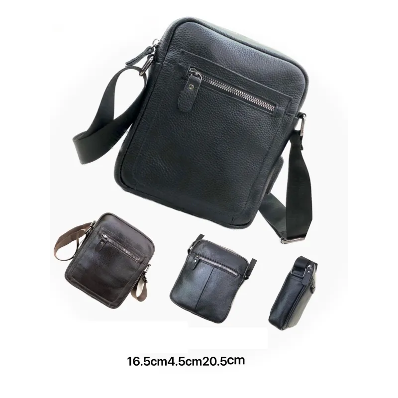 REF:9802 / BANDOLERA BASICO LEATHE VACA