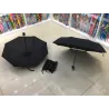 REF:0063SK-BLACK / PARAGUAS MANUAL PREGABLE LISO BLACK