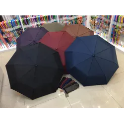 REF:55QS / PARAGUAS PREGABLE LISO COLOR