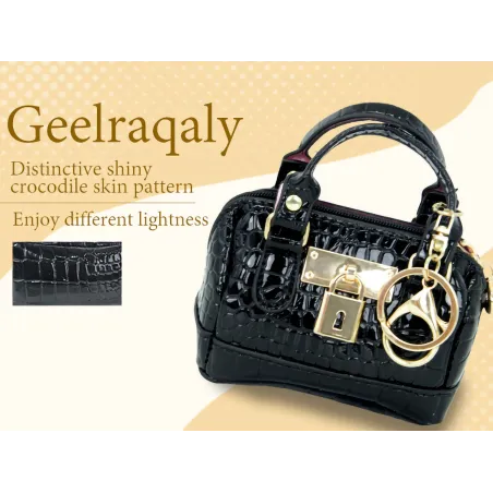 REF:YY26-1 / BOLSO MINIATURA PRECIOSA.MONEDERO.LLAVERO.PU