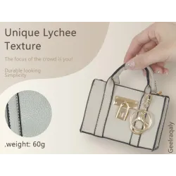 REF:YY26-5 / BOLSO MINIATURA PRECIOSA.MONEDERO.LLAVERO.PU