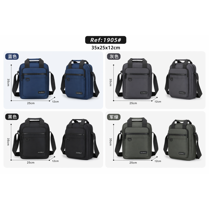 REF:1905 / BOLSO BANDOLERO CASUAL HOMBRE