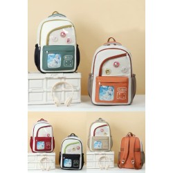 REF:2510 / MOCHILA ESCOLAR ESTILO CARICATURA CUTE