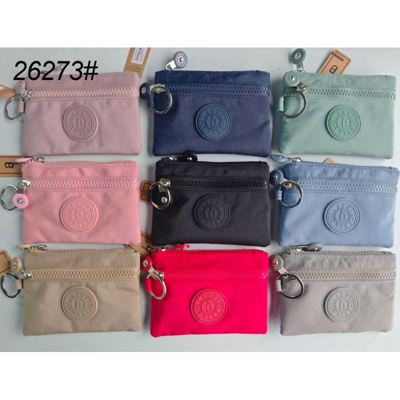 REF:26273 / MONEDERO DE TELA PREMIUM【KP】