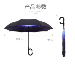 Long umbrella：K2  (12 unidad por paquetes)