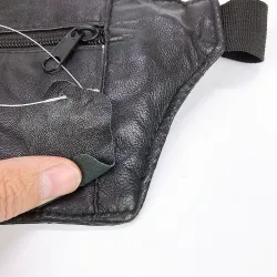 真皮腰包：160155