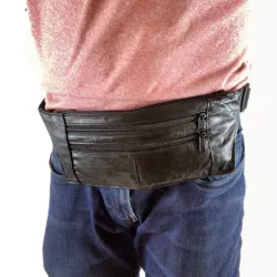 REF. 160155  - Bulk Wholesale of  Leather Waist Bags