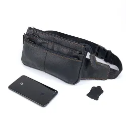 REF. 182403  - Bulk Wholesale of  Leather Waist Bags