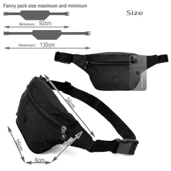 REF. 209057  - Bulk Wholesale of  Textile Waist Bags
